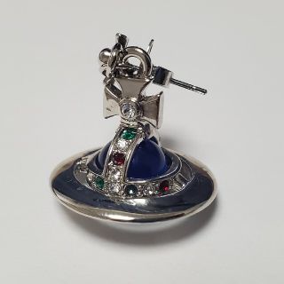 ヴィヴィアンウエストウッド(Vivienne Westwood)の片耳のみ　ヴィヴィアンウエストウッド　オーブピアス　ブルー(ピアス)