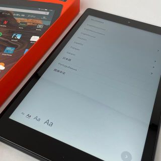 アンドロイド(ANDROID)の第9世代Fire HD10 タブレット ブラック 10インチHDディスプレイ(タブレット)