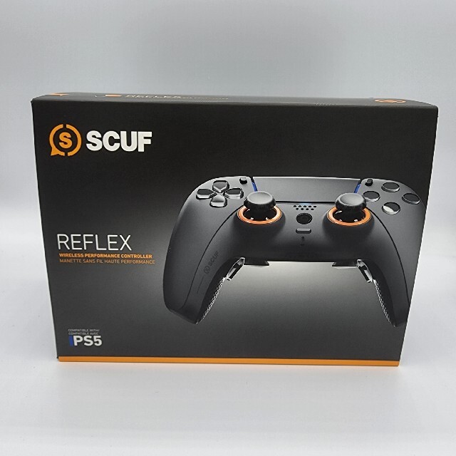 PlayStation(プレイステーション)の【新品・未使用】SCUF REFLEX FPS 最上位モデル ライトグレー エンタメ/ホビーのゲームソフト/ゲーム機本体(その他)の商品写真