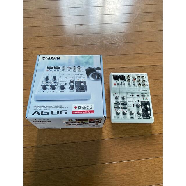 新品】YAMAHA AG06 オーディオインターフェースミキサー - オーディオ