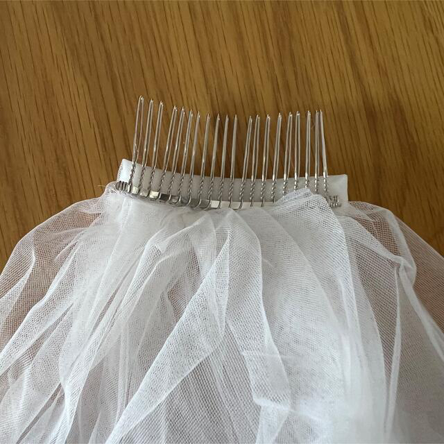 ウェディング　ロングベール レディースのフォーマル/ドレス(ウェディングドレス)の商品写真