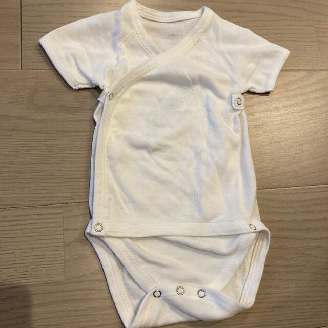 PETIT BATEAU(プチバトー)のAnj様　プチバトー　新生児　肌着　3枚セット キッズ/ベビー/マタニティのベビー服(~85cm)(肌着/下着)の商品写真