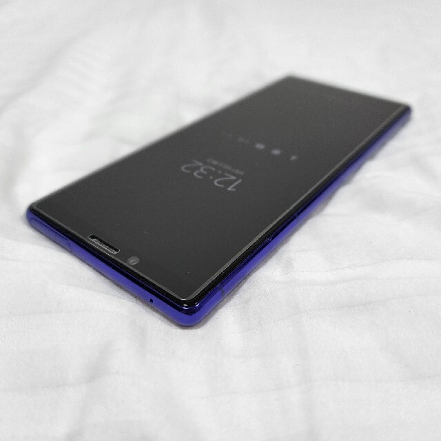 Xperia(エクスペリア)の【極美品/SIMフリー】SONY Xperia 1 SO-03L Purple スマホ/家電/カメラのスマートフォン/携帯電話(スマートフォン本体)の商品写真