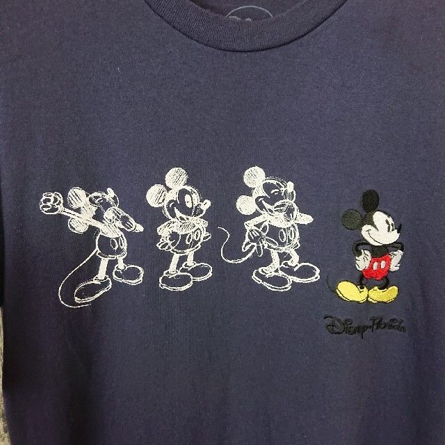 Disney - Disneyミッキー刺繍Tシャツディズニー古着ミッキー Disney - Disneyミッキー刺繍Tシャツディズニー古着ミッキー