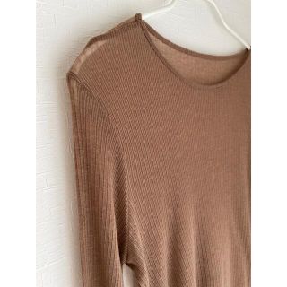 トゥデイフル(TODAYFUL)のTODAYFUL(トゥデイフル) Sheer Long T-Shirts(Tシャツ(長袖/七分))