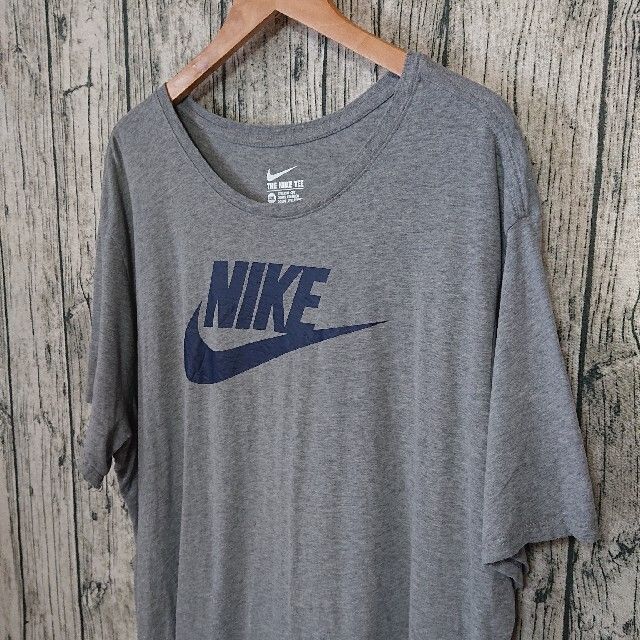 超ビッグサイズNIKEセンターロゴプリントTシャツナイキ3XL