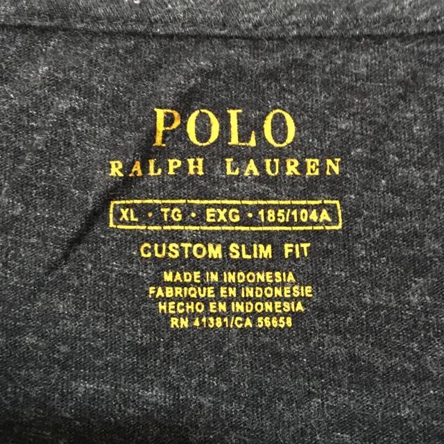 POLO RALPH LAUREN(ポロラルフローレン)のe19 US古着　POLO　半袖Tシャツ　ポロラルフローレン　ポニー刺繍ロゴ メンズのトップス(Tシャツ/カットソー(半袖/袖なし))の商品写真