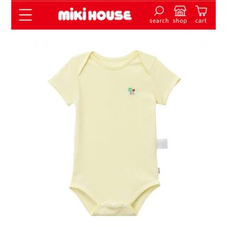 ミキハウス(mikihouse)の専用ミキハウス　ピュアベール半袖フライスボディシャツ(肌着/下着)