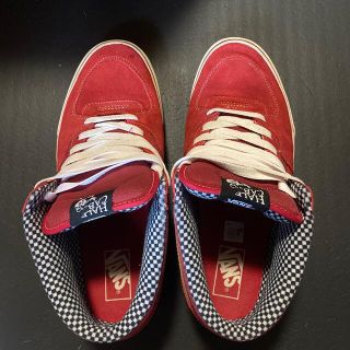 ヴァンズ(VANS)のVANS ハーフキャブ レッド(スニーカー)