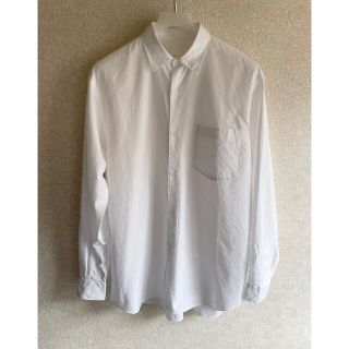 コモリ(COMOLI)のcomoli shirts コモリシャツ ホワイト サイズ3(旧型)(シャツ)