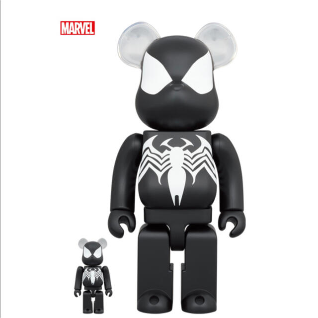 BE@RBRICK SPIDER-MAN BLACK COSTUME 400%