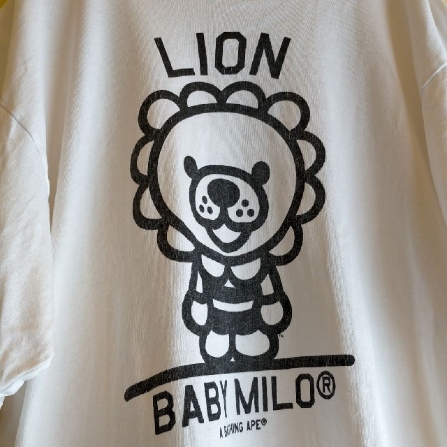 A BATHING APE(アベイシングエイプ)のA BATHING APE  baby MILO LION Tシャツ メンズのトップス(Tシャツ/カットソー(半袖/袖なし))の商品写真