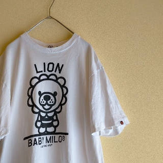 アベイシングエイプ(A BATHING APE)のA BATHING APE  baby MILO LION Tシャツ(Tシャツ/カットソー(半袖/袖なし))