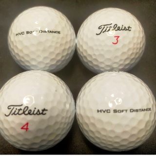 タイトリスト(Titleist)の【美品】HVC ソフトディスタンス 24球② ロストボール ゴルフボール(その他)