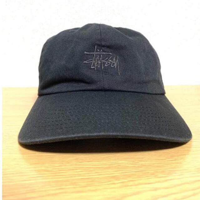 STUSSY(ステューシー)のステューシーキャップ　stussy cap 黒 メンズの帽子(キャップ)の商品写真