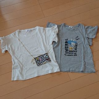 アーヴェヴェ(a.v.v)の女の子半袖Tシャツ2枚☆a.v.v&globalwork130(Tシャツ/カットソー)