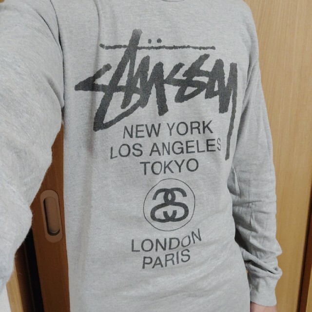 STUSSY ステューシー ワールドツアー 長袖Tシャツ Ｍサイズ