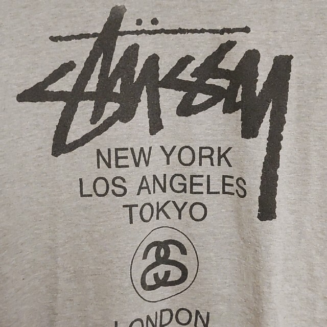 STUSSY ステューシー ワールドツアー 長袖Tシャツ Ｍサイズ