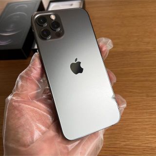 【美品】Apple iPhone 12 Pro 香港版 128GB グラファイト