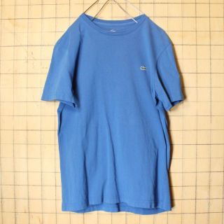 ラコステ(LACOSTE)のフランス企画 フレンチラコステ クルーネックTシャツワンポイント半袖S ss92(ポロシャツ)