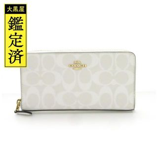 コーチ(COACH)のコーチ　シグネチャー　ラウンド長財布　【436】　2141300325399(財布)