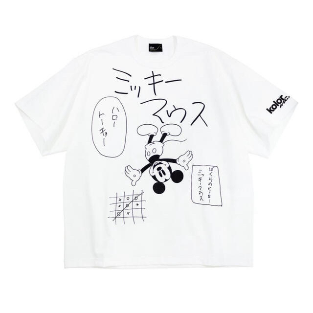 【超レア 限定品】Kolor ディズニーコラボ ミッキー Tシャツ 2枚セット