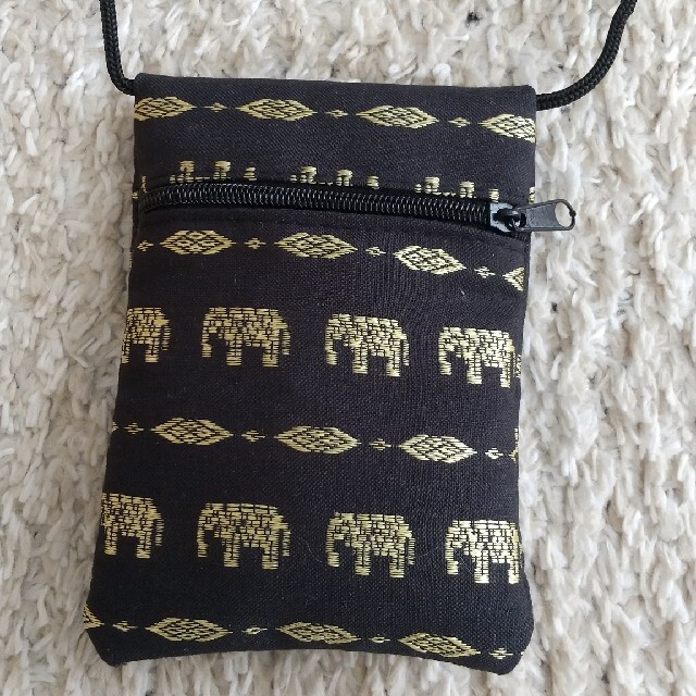 ゾウ ミニポシェット ミニショルダー 3個セット レディースのバッグ(ショルダーバッグ)の商品写真