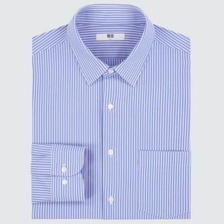 ユニクロ(UNIQLO)のユニクロ UNIQLO ファインクロスコンフォートストライプシャツ(シャツ)