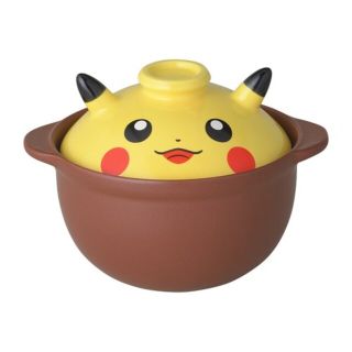 ポケモン(ポケモン)のひとり用土鍋 ピカチュウ) ポケモン(調理道具/製菓道具)