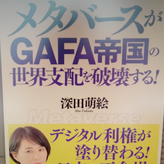 60%OFF!】 メタバースがGAFA帝国の世界支配を破壊する agapeeurope.org