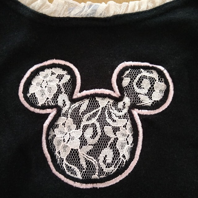 Disney(ディズニー)のDisney　トップス　ミッキー　XS キッズ/ベビー/マタニティのキッズ服女の子用(90cm~)(Tシャツ/カットソー)の商品写真