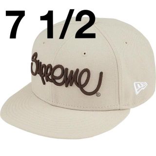 シュプリーム(Supreme)のsupreme Handstyle New Era Stone 7 1/2(キャップ)