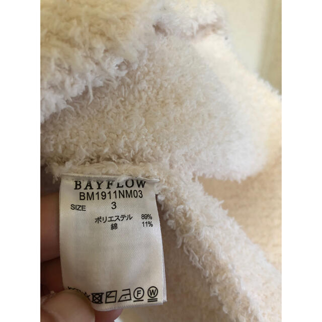 美品 BAYFLOW ボアニット サイズ3 2