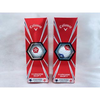 キャロウェイゴルフ(Callaway Golf)の【数量限定/未使用】CHROMESOFT TRUVISスターズ&ストライプス19(その他)