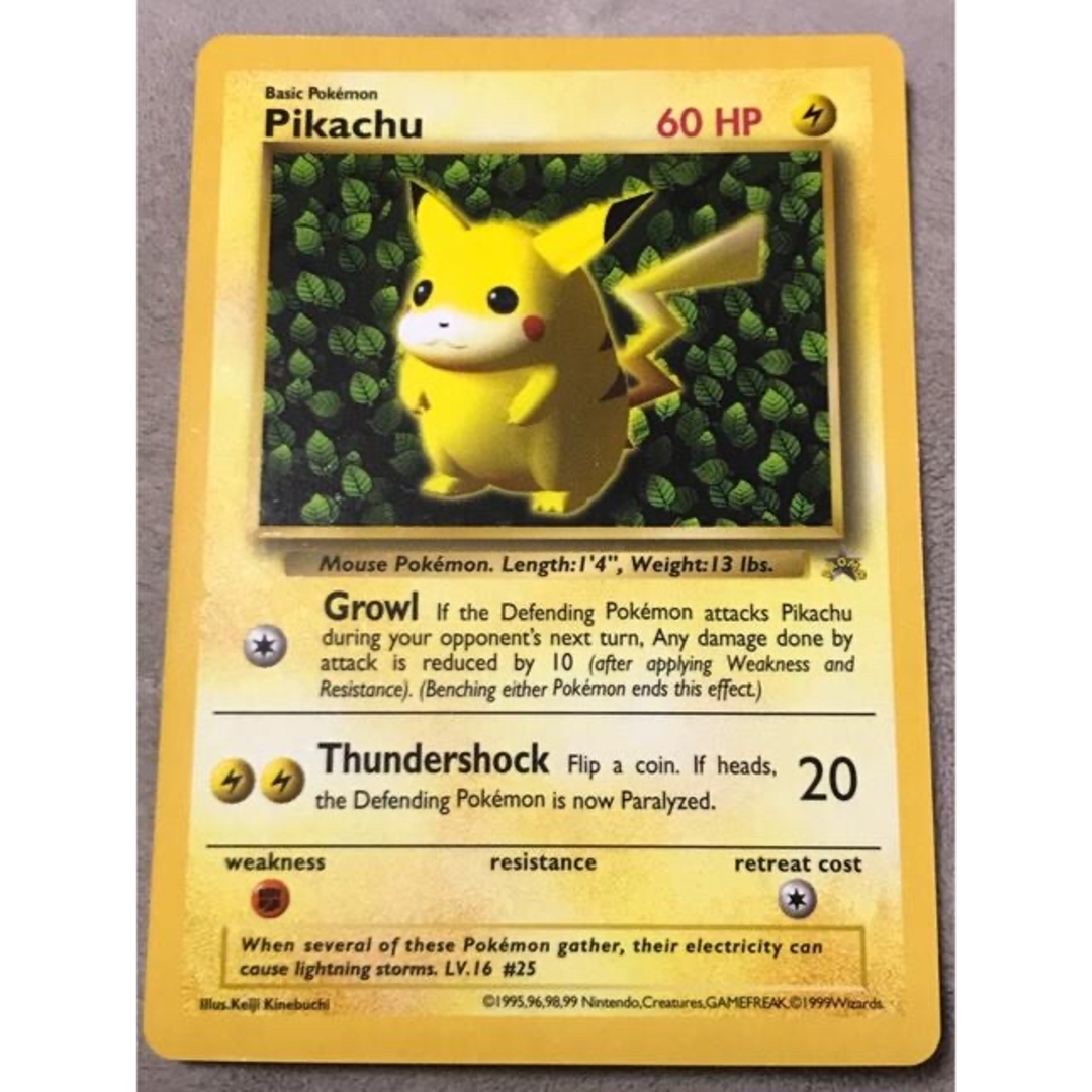 ポケモン - ポケモンカード ピカチュウ 英語版 旧裏面 海外版 ポケモン - ポケモンカード ピカチュウ 英語版 旧裏面 海外版