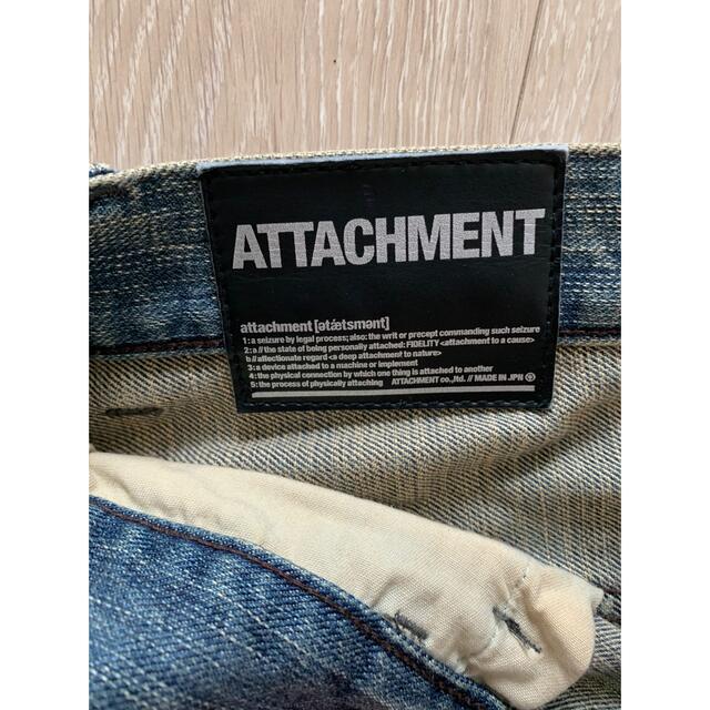 ATTACHIMENT(アタッチメント)のアタッチメント　フレア　パンツ　ベルボトム メンズのパンツ(デニム/ジーンズ)の商品写真