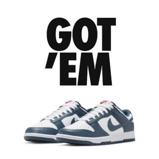 ナイキ(NIKE)のNIKE DUNK LOW RETRO VALERIAN BLUE 27cm(スニーカー)