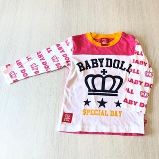 ベビードール(BABYDOLL)のBABY DOLL・ロンT  長袖トップス【90サイズ】(Tシャツ/カットソー)