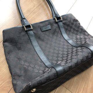 グッチ(Gucci)のGUCCIシマ　トートバッグ　旅行大きめ(トートバッグ)