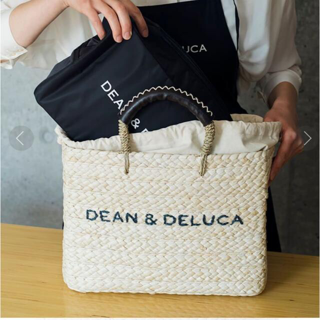 DEAN & DELUCA(ディーンアンドデルーカ)の【新品未使用】DEAN＆DELUCA×BEAMS COUTURE　保冷カゴバッグ レディースのバッグ(かごバッグ/ストローバッグ)の商品写真