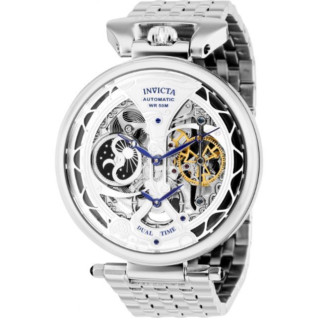 オシャレ デュアルタイム☆自動巻き INVICTA Objet D Art 38386