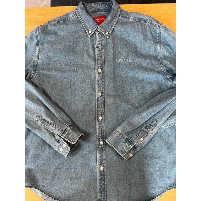 Supreme 20AW Classic Logo Denim Shirt