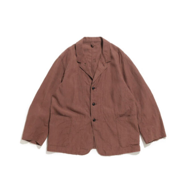 最安値挑戦！ 【新品未使用】22ss British Work Jacket Brown テーラードジャケット - covid19.ins