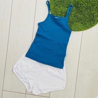 プチバトー(PETIT BATEAU)の未使用　プチバトー　8ans 126cm  パイル　ショートパンツ(パンツ/スパッツ)