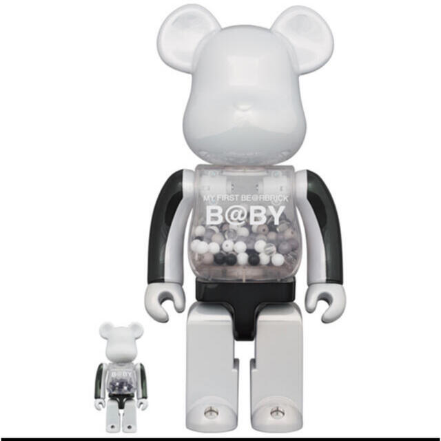 MY FIRST BE@RBRICK B@BY BLACK & WHITE16project