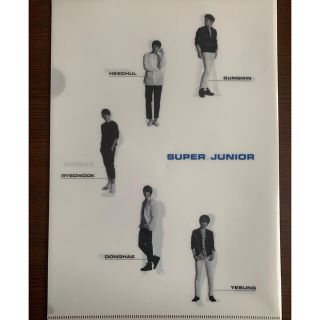 スーパージュニア(SUPER JUNIOR)のスーパージュニア　クリアファイル　3枚組(K-POP/アジア)