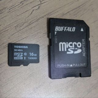 トウシバ(東芝)のMicroSD 16GB TOSHIBA(その他)