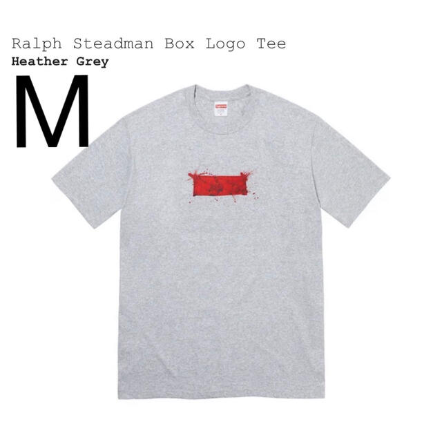 Mサイズsupreme Ralph steadman box logo tee