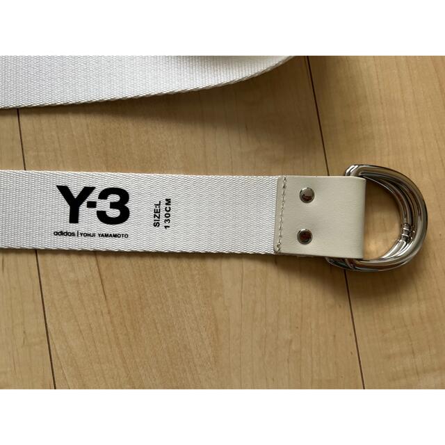 Y-3 - Y-3 ロゴベルト ホワイトの通販 by LeU10｜ワイスリーならラクマ