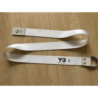 ワイスリー(Y-3)のY-3 ロゴベルト　ホワイト(ベルト)